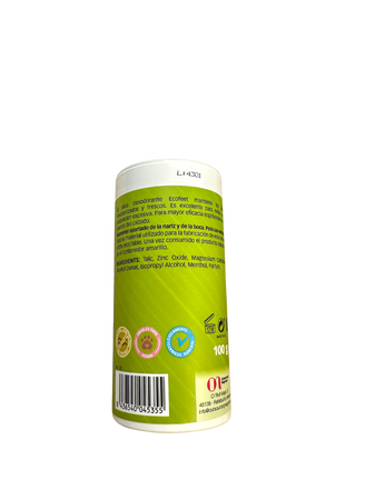 Desodorante talco Eco Feet 100g pies