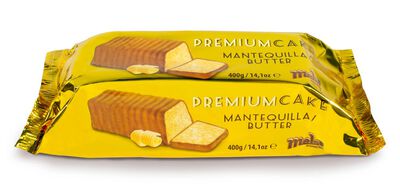 Bizcocho premium cake Mells 400g mantequilla