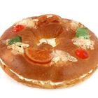 Rosc&oacute;n de Reyes relleno de nata Sin gluten 500g