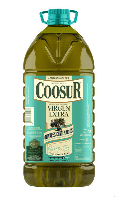 Aceite de oliva virgen extra olivares centenarios Coosur 5 litros