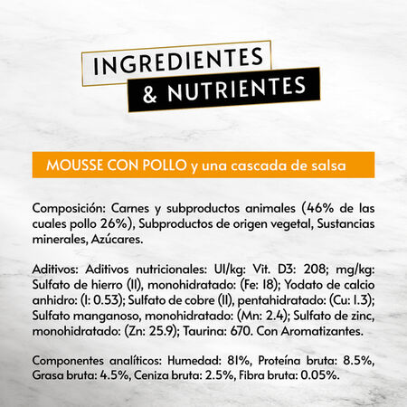Comida húmeda gato Purina Revelations pollo pack 4