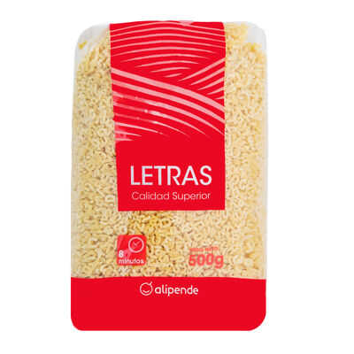 Letras Alipende 500g