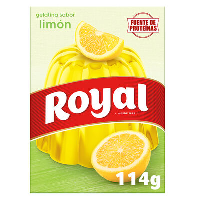 Preparado gelatina Royal lim&oacute;n 114g
