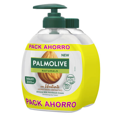 Jabón manos Palmolive 300 ml almendras + Recambio