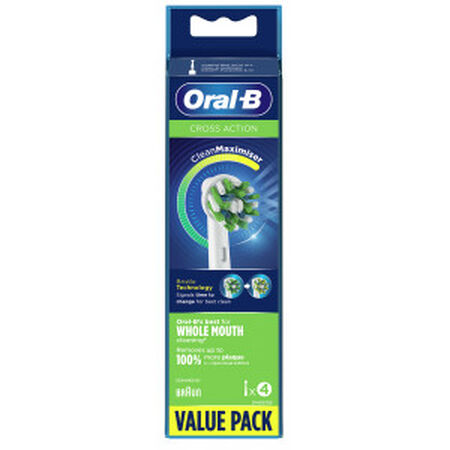 Recambio de cepillo Oral-B 4u Cross action