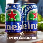 Cerveza sin alcohol Heineken 0,0% lata 33cl 