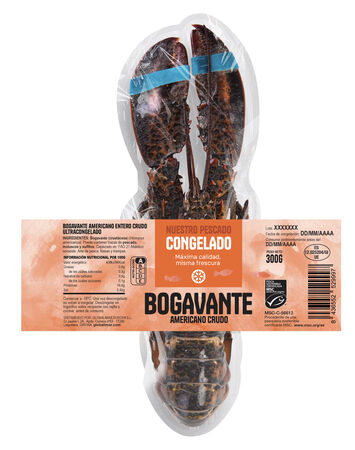 Bogavante americano crudo 300g