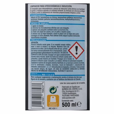 Limpiador vitro Lanta 500ml