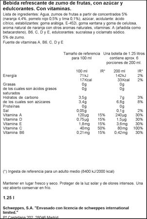 Refresco Sunny delight 1,25l Florida