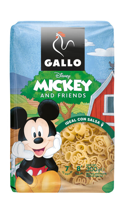 Pasta de Disney Mickey & Friends Gallo 300g