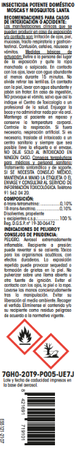 Insecticida spray Lanta 750ml multiuso hogar
