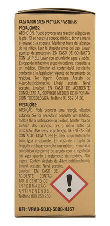 Pastillas insecticida eléctrico Casa Jardín 30 unidades recambio