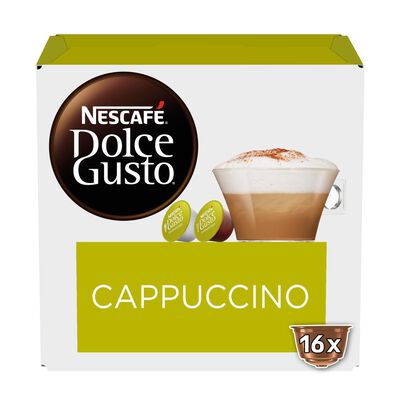 Caf&eacute; capuccino nescaf&eacute; Dolce Gusto 8 c&aacute;psulas