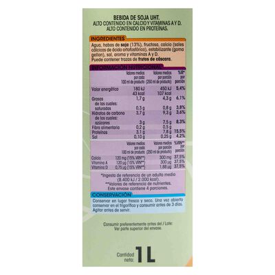 Bebida De Soja Calcio Alipende 1 litro