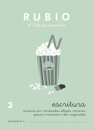 Cuaderno Escritura Rubio Nº3
