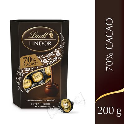 Bombón Lindor 200g 70% de cacao