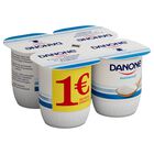Yogur Danone pack 4 natural