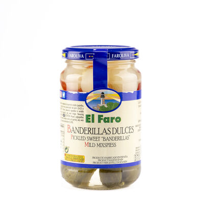 Banderillas dulces en vinagre s/gluten El Faro 150g