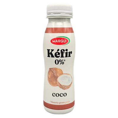 K&eacute;fir l&iacute;quido 0% sabor coco Margui 250 g