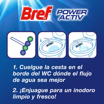 Desinfectante Bref WC Triplo Active Pine 3x50gr