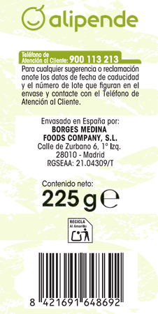 C&oacute;ctel bolero Alipende 225g