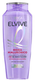 Champú Elvive 400 ml hidra hialurónico 72h de hidratación