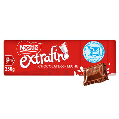 Chocolate con leche extrafino Nestl&eacute; 250g