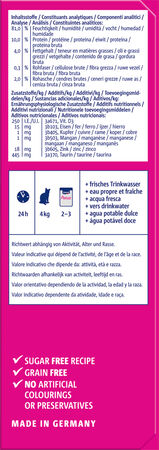Comida húmeda de pescado para gatos poesie Vitakraft 510g 6uds