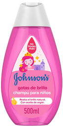 Champú infantil Johnson's 500ml gotas brillo