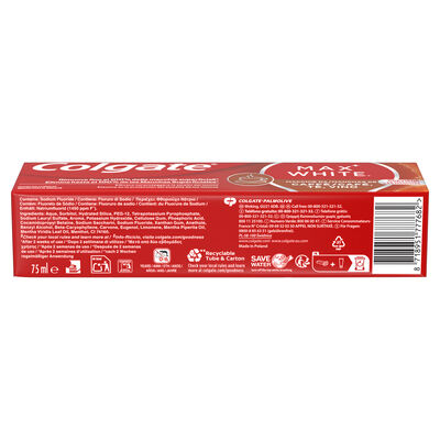 Pasta dental max white caf&eacute; Colgate 75 ml