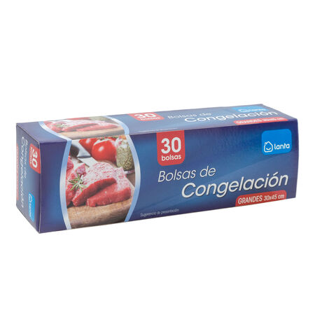 Bolsa de congelación Lanta 30 uds grandes