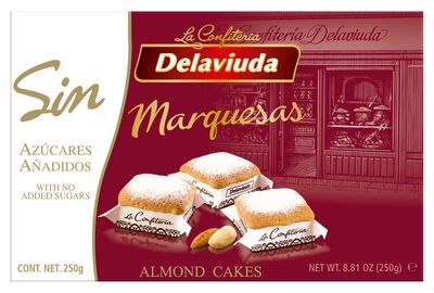 Marquesas sin azúcar Delaviuda 250g