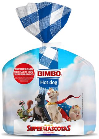Pan hot dogs Bimbo 6 uds