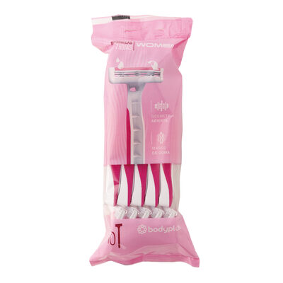 Maquina desechable mujer 2h Bodyplus 10 unidades