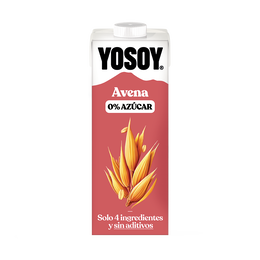 Bebida de avena 0% Yosoy 1l