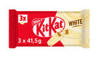 Chocolatina de chocolate blanco Kit Kat pack 3