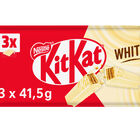 Chocolatina de chocolate blanco Kit Kat pack 3