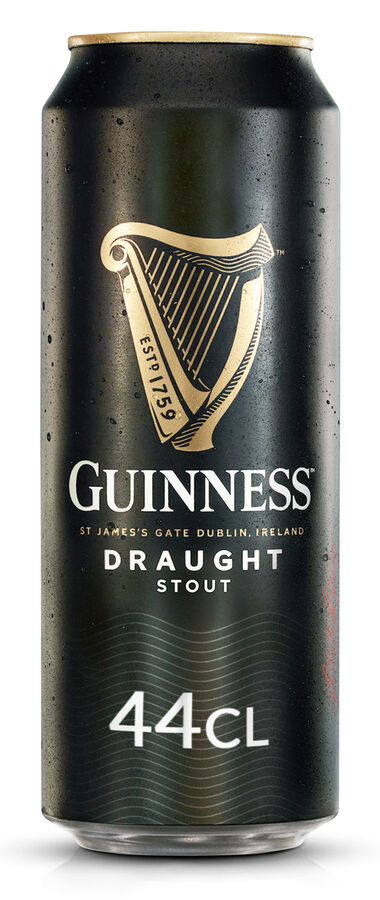 Cerveza negra Draught Guinness 44cl