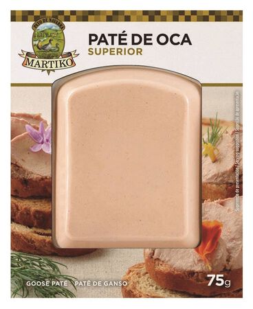 Paté de oca Martiko bloc 75g