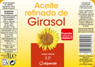 Aceite de girasol Alipende 1l (acidez máxima 0,2º)
