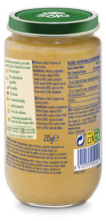 Tarro Hero Solo verduritas delicias de pavo 235g