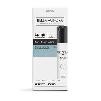 S&eacute;rum facial luminosidad con acci&oacute;n antimanchas e hidratante Bella Aurora 30ml
