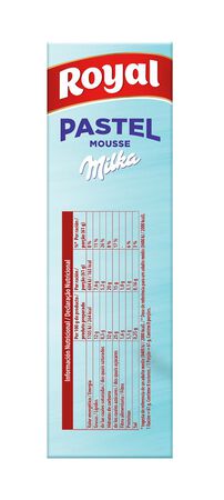 Pastel mousse Royal 215g Milka
