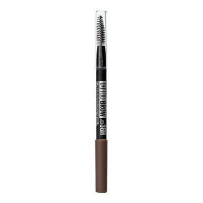 L&aacute;piz de cejas Maybelline Tattoo Brow 07 deep brown