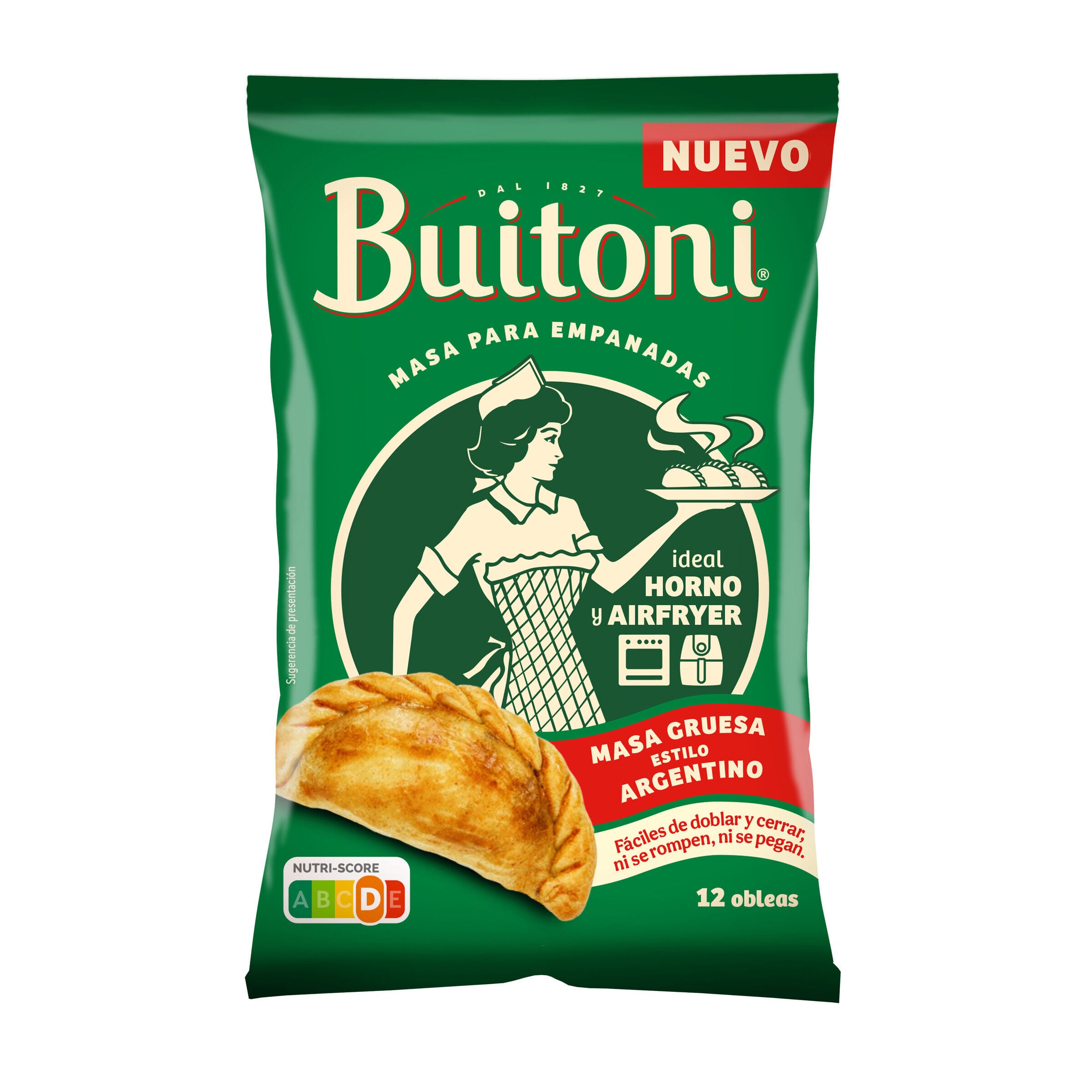 Masa para empanadillas oblea estilo Argentino Buitoni 350g