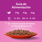 Comida para gato de buey y pollo Whiskas 4x85g