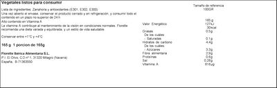 Palitos de zanahoria Florette 165g