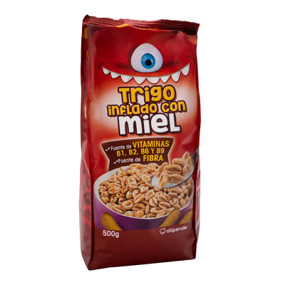 Cereales crujientes Alipende 500g trigo con miel