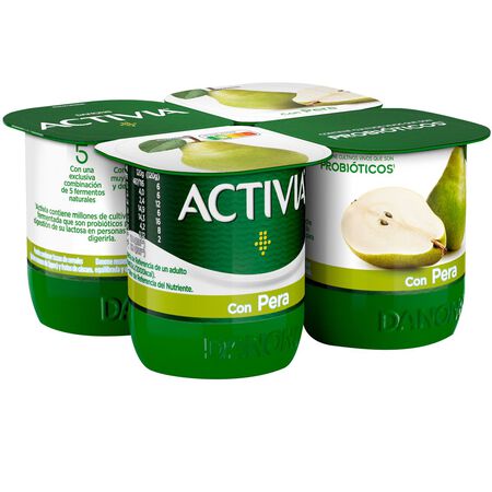 Bífidus Activia pack 4 pera