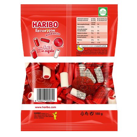 Regaliz Haribo 150g surtido red mix